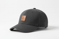 Stylish classic cap on white background